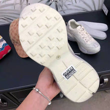 Load image into Gallery viewer, Gucci Unisex Rhyton Leather Sneaker-Beige