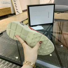 Load image into Gallery viewer, Gucci Unisex Rhyton Sneaker with Mouth Print-Beige