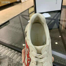 Load image into Gallery viewer, Gucci Unisex Rhyton Sneaker with Mouth Print-Beige