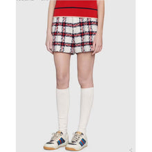 Load image into Gallery viewer, Gucci Unisex Screener GG Sneaker Blue Ivory Web Cream Scrap Less Leather