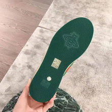 Load image into Gallery viewer, Gucci Unisex Screener Leather Sneaker 3cm Height-Green