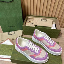 Load image into Gallery viewer, Gucci Unisex Sneaker White Beige GG Supreme Canvas Printed Interlocking G