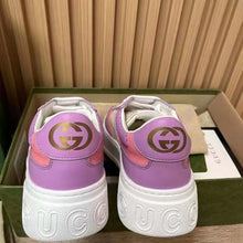 Load image into Gallery viewer, Gucci Unisex Sneaker White Beige GG Supreme Canvas Printed Interlocking G
