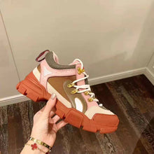 Load image into Gallery viewer, Gucci Women Flashtrek Sneaker 5.6cm Height-Pink