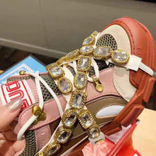 Load image into Gallery viewer, Gucci Women Flashtrek Sneaker 5.6cm Height-Pink