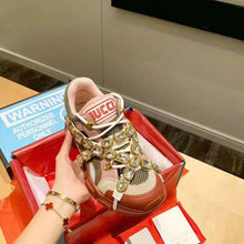 Load image into Gallery viewer, Gucci Women Flashtrek Sneaker 5.6cm Height-Pink