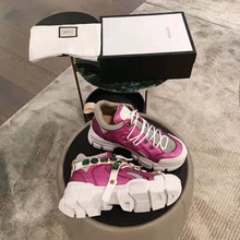 Load image into Gallery viewer, Gucci Women Flashtrek Sneaker with Removable Crystals 5.6cm Height-Pink