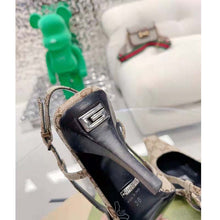 Load image into Gallery viewer, Gucci Women GG Slingback Pump Beige Ebony Original GG Canvas 8 cm Heel