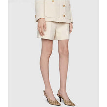 Load image into Gallery viewer, Gucci Women GG Slingback Pump Beige Ebony Original GG Canvas 8 cm Heel