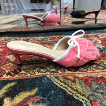Load image into Gallery viewer, Gucci Women Mid-Heel Tulle Sandal 5.3cm Heel-Pink