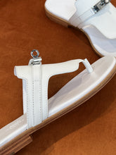 Load image into Gallery viewer, Hermes Elixir Neo Sandal White