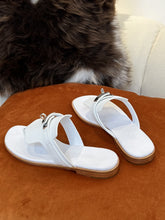 Load image into Gallery viewer, Hermes Elixir Neo Sandal White