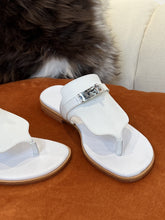 Load image into Gallery viewer, Hermes Elixir Neo Sandal White