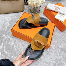 Load image into Gallery viewer, Hermes Elixir Sandal Brown