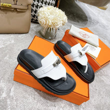 Load image into Gallery viewer, Hermes Elixir Sandal White