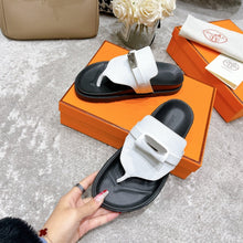 Load image into Gallery viewer, Hermes Elixir Sandal White