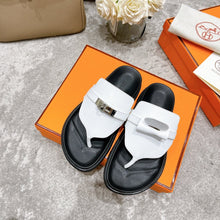 Load image into Gallery viewer, Hermes Elixir Sandal White