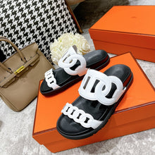 Load image into Gallery viewer, Hermes Extra Sandal White