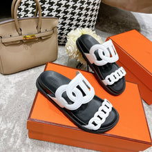 Load image into Gallery viewer, Hermes Extra Sandal White