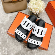 Load image into Gallery viewer, Hermes Extra Sandal White