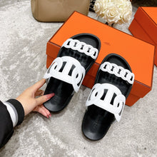 Load image into Gallery viewer, Hermes Extra Sandal White