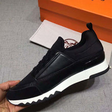 Load image into Gallery viewer, Hermes Men Shoes Stadium Sneaker-Black