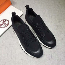 Load image into Gallery viewer, Hermes Men Shoes Stadium Sneaker-Black