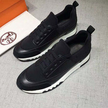 Load image into Gallery viewer, Hermes Men Shoes Stadium Sneaker-Black
