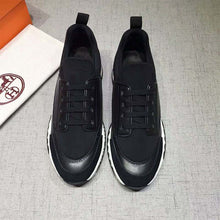 Load image into Gallery viewer, Hermes Men Shoes Stadium Sneaker-Black
