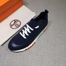 Load image into Gallery viewer, Hermes Men Shoes Stadium Sneaker-Blue