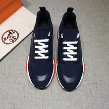 Load image into Gallery viewer, Hermes Men Shoes Stadium Sneaker-Blue