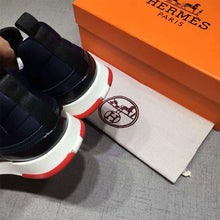Load image into Gallery viewer, Hermes Men Shoes Stadium Sneaker-Blue