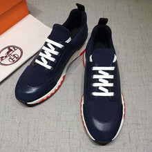 Load image into Gallery viewer, Hermes Men Shoes Stadium Sneaker-Blue