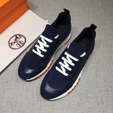 Load image into Gallery viewer, Hermes Men Shoes Stadium Sneaker-Blue