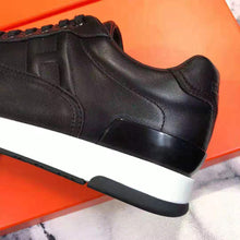 Load image into Gallery viewer, Hermes Men Trail Sneaker in Calfskin-Black