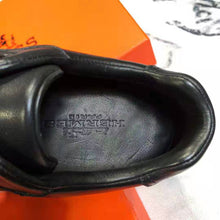 Load image into Gallery viewer, Hermes Men Trail Sneaker in Calfskin-Black