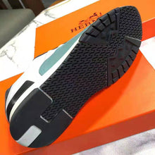 Load image into Gallery viewer, Hermes Men Trail Sneaker in Calfskin-Blue