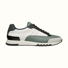 Load image into Gallery viewer, Hermes Men Trail Sneaker in Calfskin-Blue
