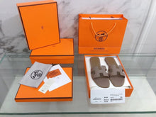 Load image into Gallery viewer, Hermes Oran Sandal Grey