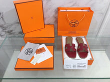 Load image into Gallery viewer, Hermes Oran Sandal Red