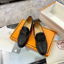 Load image into Gallery viewer, Hermes Paris Loafer Black