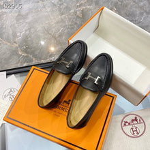 Load image into Gallery viewer, Hermes Paris Loafer Black