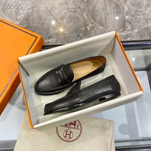 Load image into Gallery viewer, Hermes Paris Loafer Black