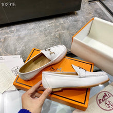 Load image into Gallery viewer, Hermes Paris Loafer White