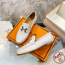 Load image into Gallery viewer, Hermes Paris Loafer White