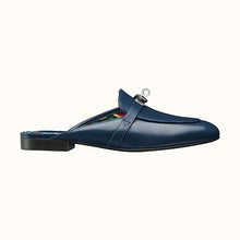Load image into Gallery viewer, Hermes Women 0z Mule-Navy
