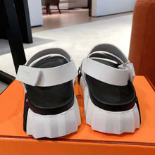Load image into Gallery viewer, Hermes Women Electric Sandal in Calfskin-White