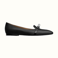 Load image into Gallery viewer, Hermes Women Pegase Ballerina in Calfskin-Black