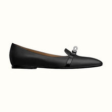 Load image into Gallery viewer, Hermes Women Pegase Ballerina in Calfskin-Black