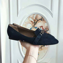 Load image into Gallery viewer, Hermes Women Pegase Ballerina in Calfskin-Navy
